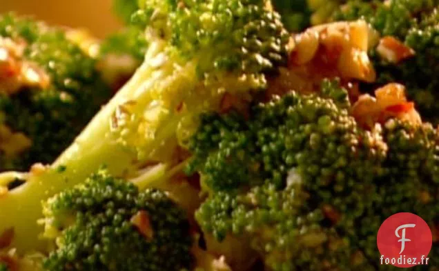 Brocoli au Beurre Brun de Pacanes