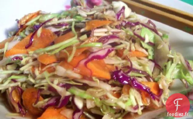 Salade de chou asiatique de Linda