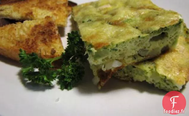 Frittata au Brocoli au Four