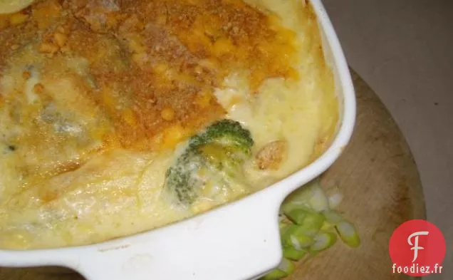 Tarte au Brocoli et Fromage à la Crème