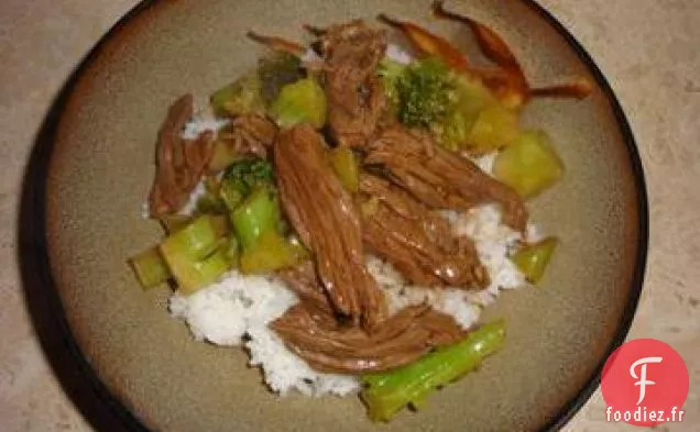 Sauté de Bœuf aux Agrumes et au Brocoli