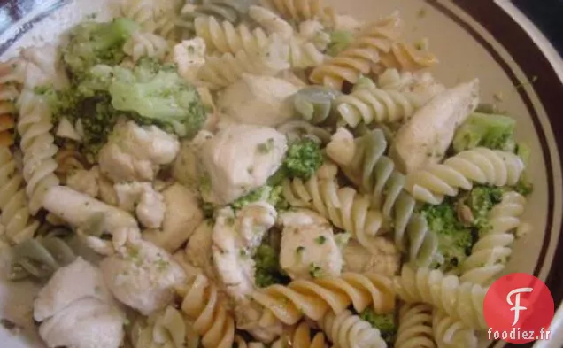 Pâtes au Brocoli au Citron de Xakk au Poulet