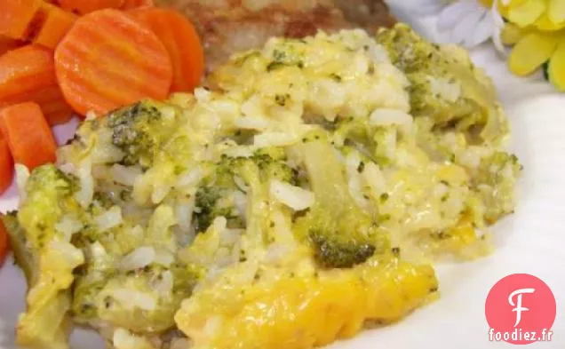 Casserole de Riz au Brocoli Velveeta