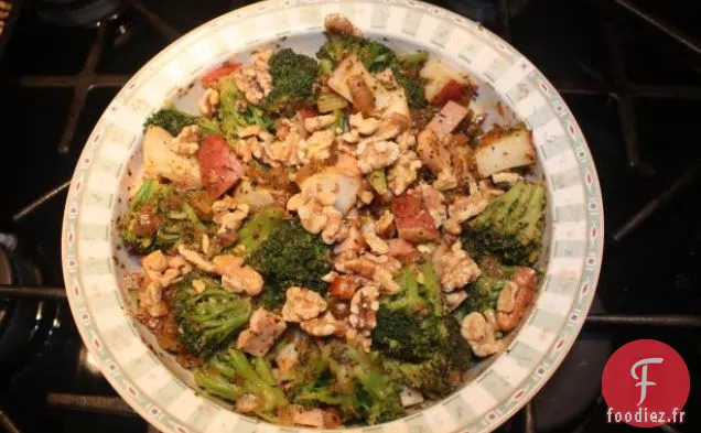 Cuisson au Riz au Brocoli