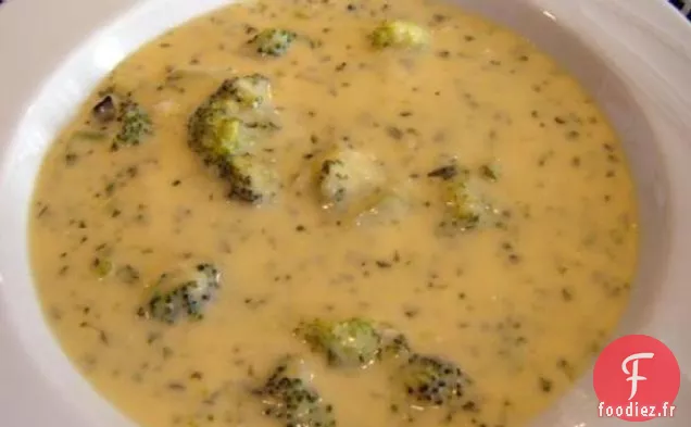 Soupe de Brocoli Au Fromage Facile
