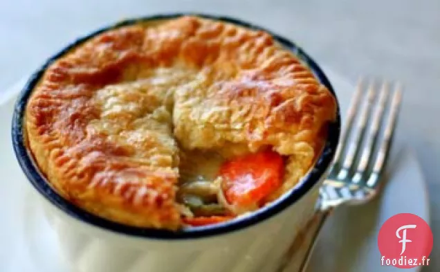 Tarte Au Poulet Maison Avec Sauce Aux Herbes
