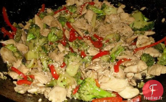 Sauté de Poulet, Brocoli et Citron
