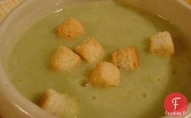 Soupe à la Crème de Brocoli - Faible en gras