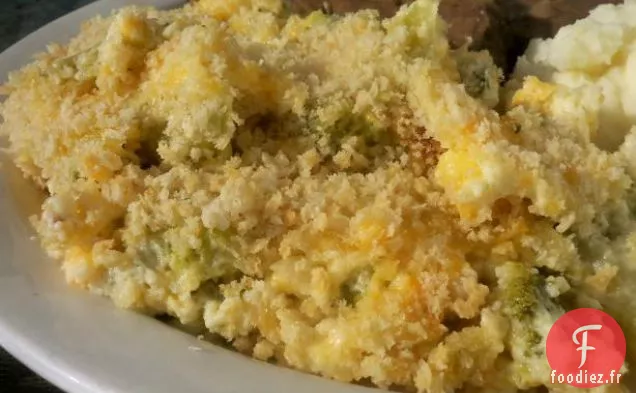 Casserole de Riz, Brocoli et Fromage