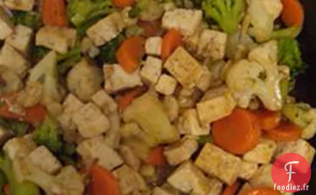 Sauté de Tofu à l'Ail