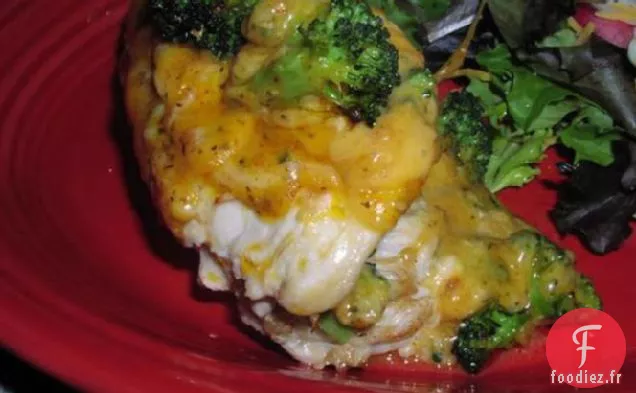 Poitrine de Poulet Farcie au Fromage et au Brocoli