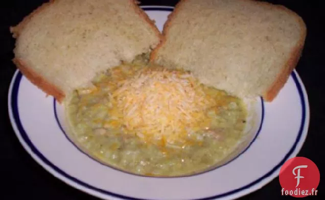 Soupe Crémeuse de Brocoli et Jambon Au Fromage