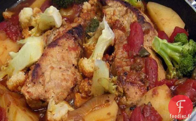 Côtelettes de Porc Un Souper à la Poêle