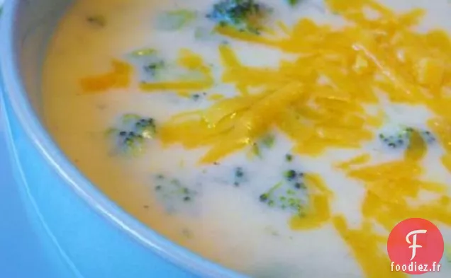 Soupe au Fromage à la Crème de Brocoli
