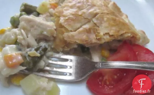 Tarte au Poulet Marsala