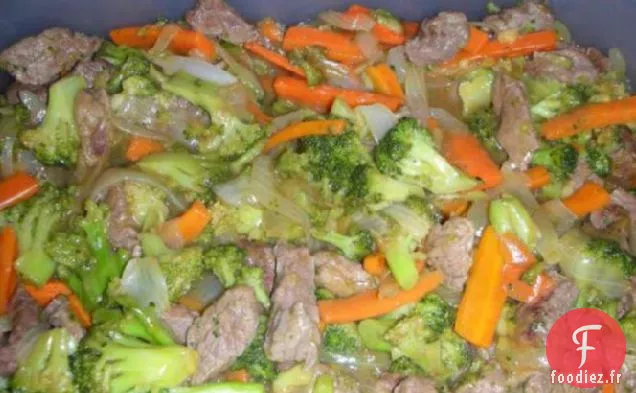 Sauté de Bœuf et de Brocoli à faible teneur en Glucides