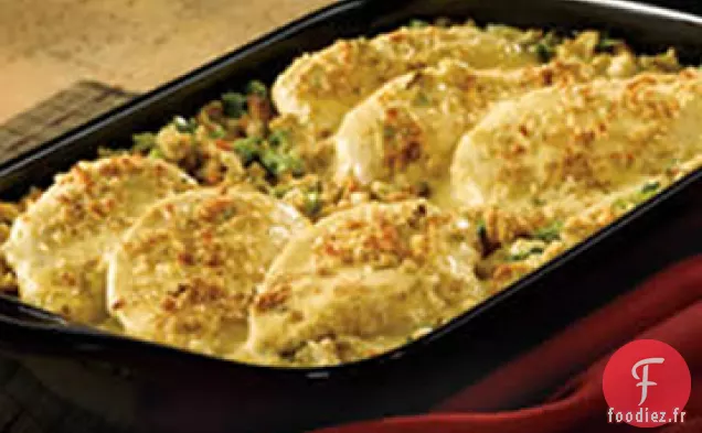 Poulet au Brocoli et Farce