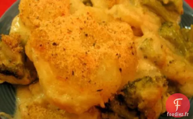 Cuisson de Pommes de Terre au Brocoli