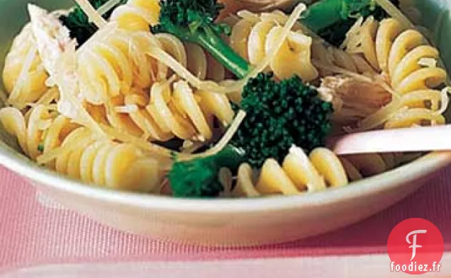 Fusilli au Brocoli et au Poulet