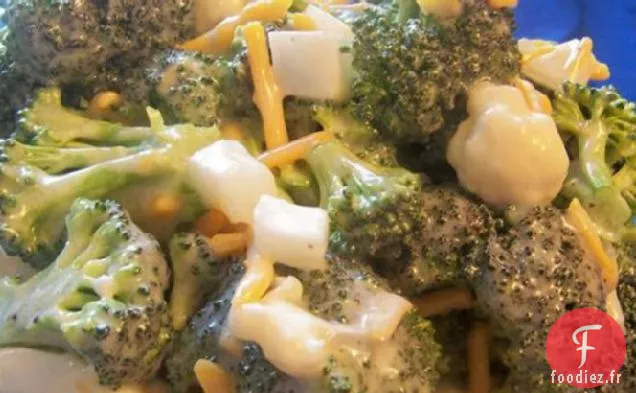 Salade de Brocoli au Cheddar