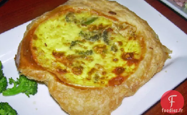 Quiche au Poulet et au Brocoli