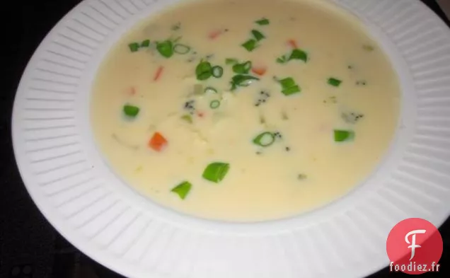Soupe De Brocoli Au Fromage Cheddar