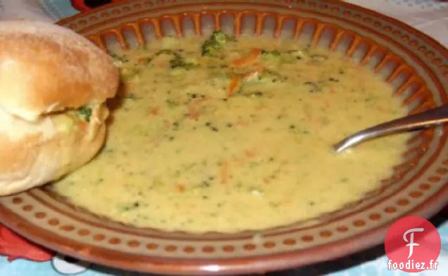 Soupe au Brocoli Et au Fromage