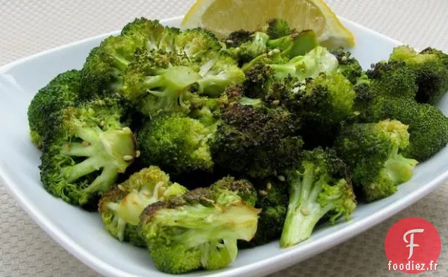 Poulet Sauté et Brocoli aux Arachides