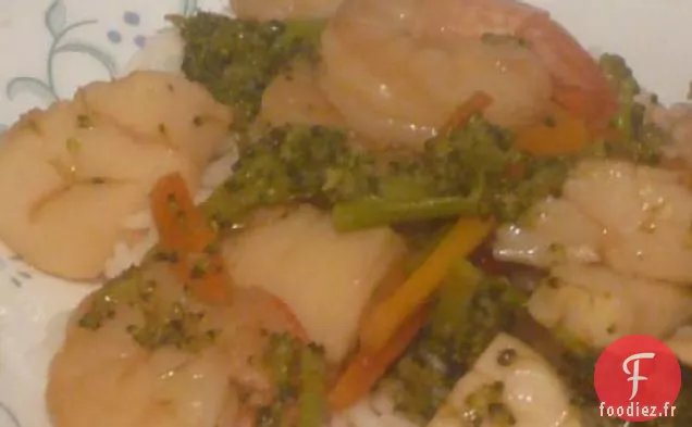 Sauté de Pétoncles rapide et facile pour un