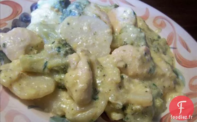 Soupe de Brocoli Crémeuse Dorée Subway