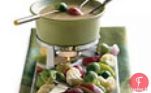 Fondue irlandaise au Cheddar et au Stout