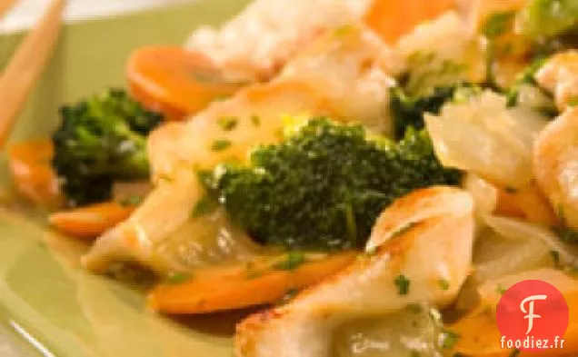 Sauté de poulet au gingembre