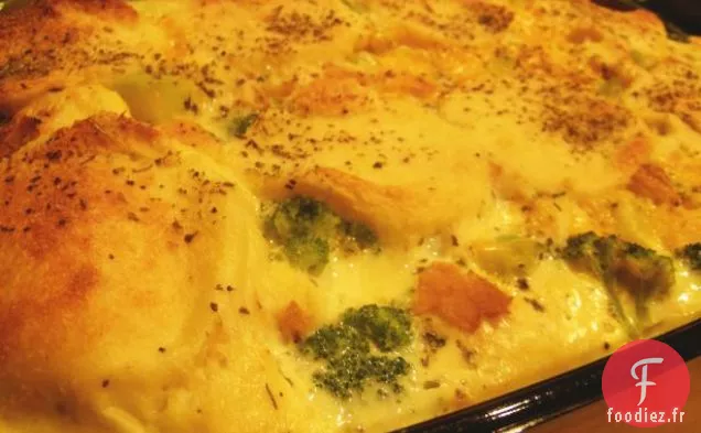 Feuilletée au Brocoli et au Fromage