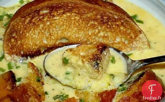 Soupe au Fromage Fondu au Brocoli