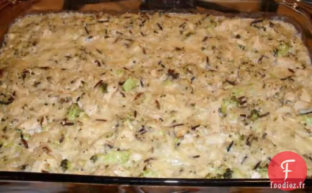 Casserole de Riz Sauvage à la Dinde