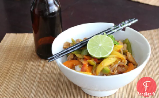 Sauté de Boeuf Chinois et Mangue