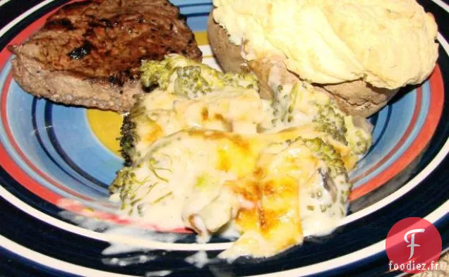 Casserole de Brocoli Blanc Poubelle