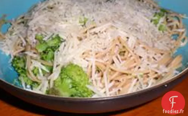 Pâtes à Nœud Papillon au Brocoli, à l'ail et au Citron