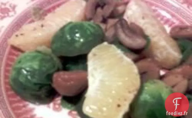 Choux De Bruxelles Et Châtaignes