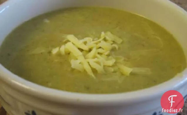 Soupe au Brocoli et au Cheddar