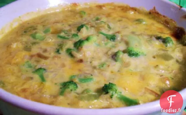 Riz Vert (Riz Brocoli au Fromage)