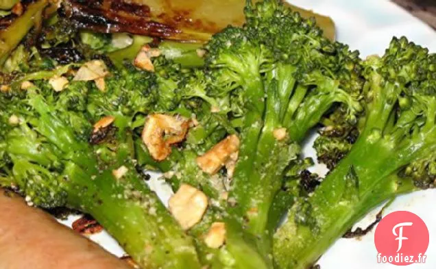Brocoli Caramélisé À L'Ail