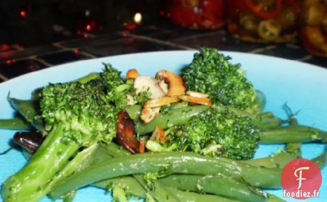 Polka au Brocoli et aux Haricots Verts