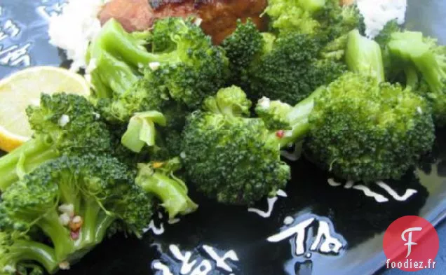 Brocoli au Citron Et à l'Ail Micro-ondes