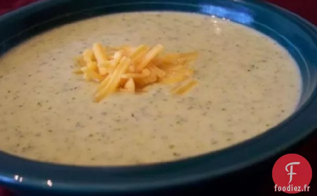 Soupe au Brocoli Et au Cheddar