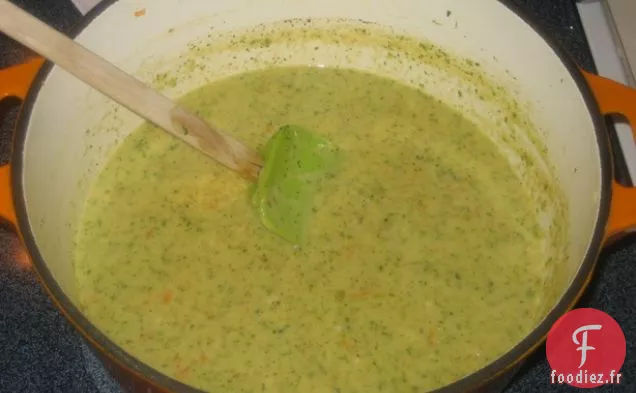 Soupe au Brocoli Et au Fromage
