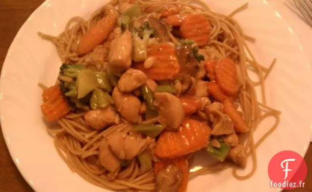 Poulet au Miel Avec Légumes