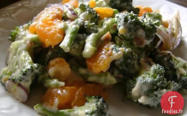 Salade de Brocoli à la Mandarine