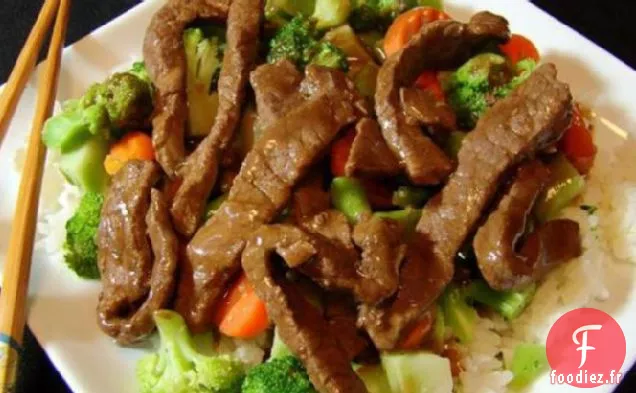 Boeuf et Brocoli rapides et faciles - Délicieux!