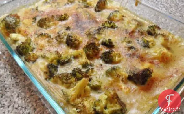 Casserole Riz-Brocoli Avec Levure Nutritionnelle